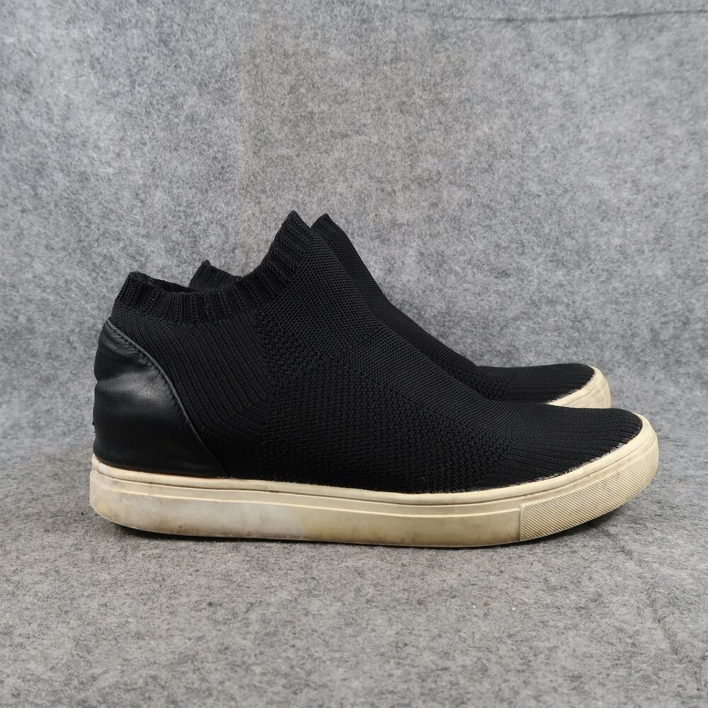 Steve Madden Shoes Womens 7 Fashion Sneakers Casual Hidden Wedge Slip On Knit
